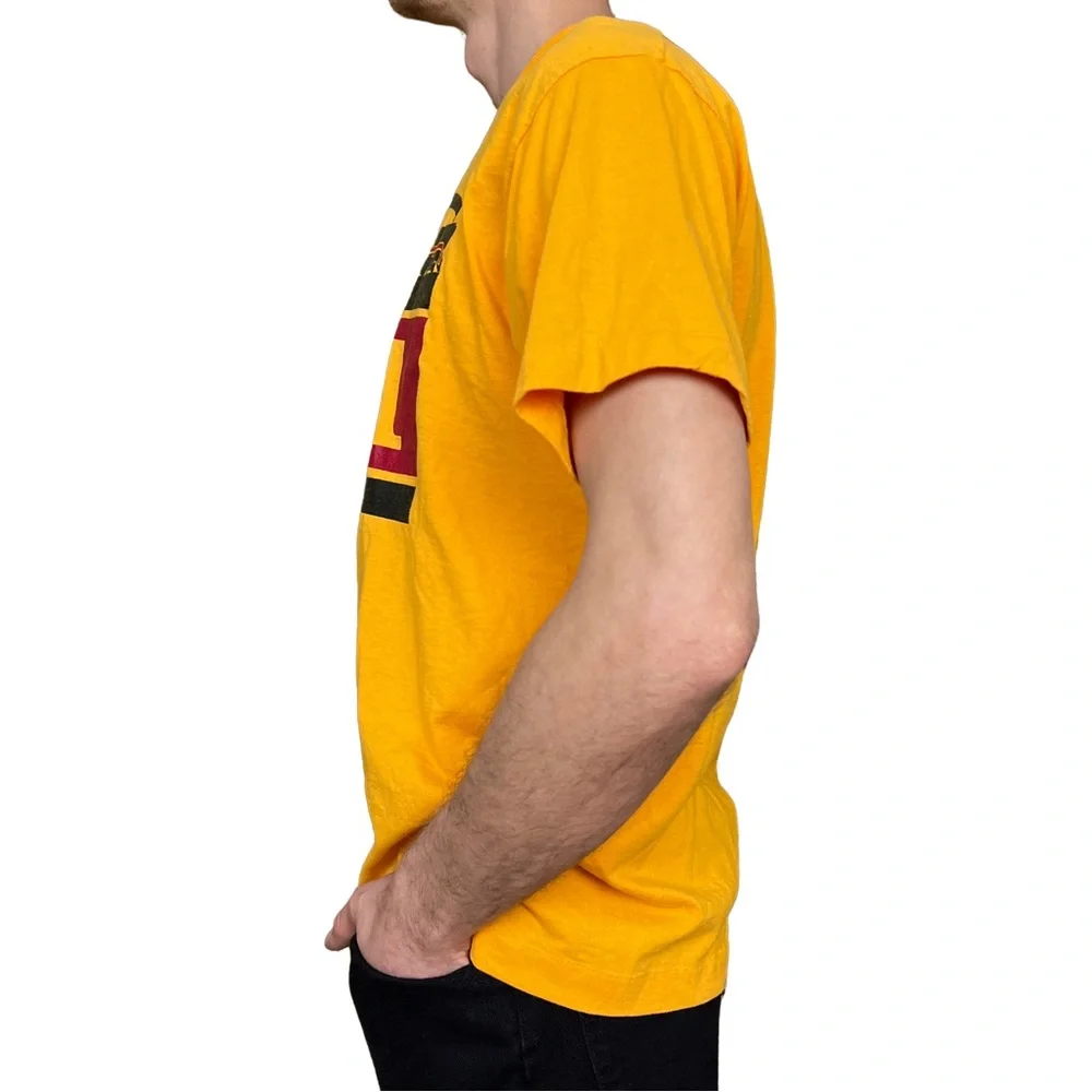 Vintage Screen Stars Best Yellow Train 611 Graphic Tee Single Stitch Size Large - Picture 4 of 10